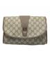 GUCCI（グッチ）の古着「GGクラッチバッグ」｜ブラウン