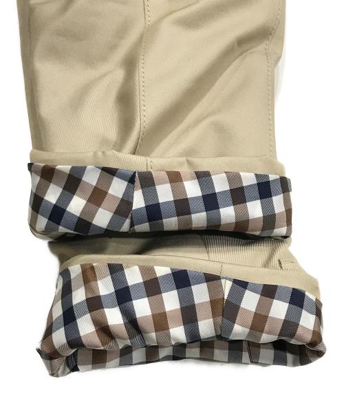 Aquascutum（アクアスキュータム）Aquascutum (アクアスキュータム) ウールライナーベルト付きトレンチコート ベージュ サイズ:SIZE 12Tの古着・服飾アイテム