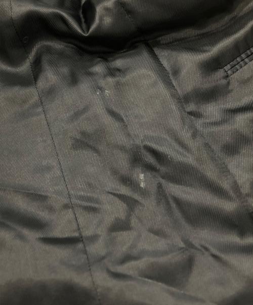 DOLCE & GABBANA（ドルチェ＆ガッバーナ）DOLCE & GABBANA (ドルチェ＆ガッバーナ) SICILIA ストライプセットアップスーツ ブラック サイズ:50の古着・服飾アイテム