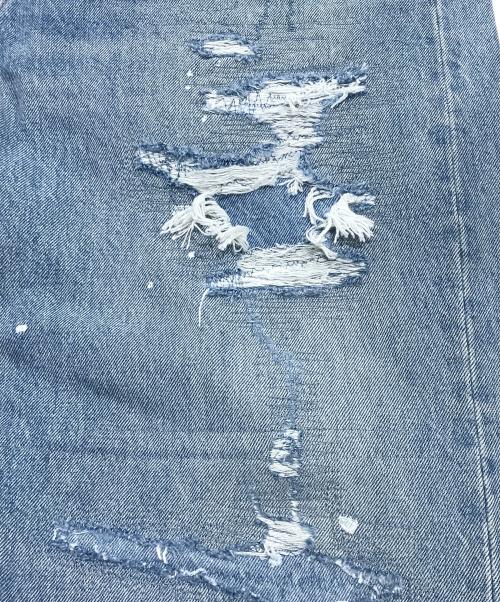 LEVI'S PReMIUM（リーバイス プレミアム）LEVI'S PReMIUM (リーバイス プレミアム) BEAMS (ビームス) LIMITED EDITION 501 LOOSE CRASH & REPAIR DENIM インディゴ サイズ:SIZE W34の古着・服飾アイテム