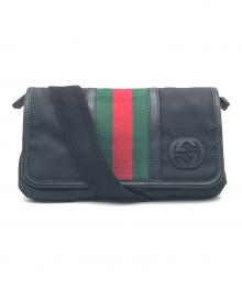 GUCCI（グッチ）の古着「シェリーラインウエストバッグ」｜ブラック