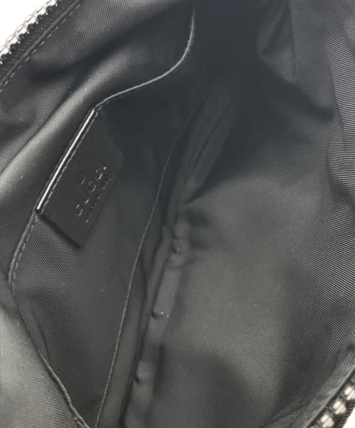GUCCI（グッチ）GUCCI (グッチ) シェリーラインウエストバッグ ブラックの古着・服飾アイテム
