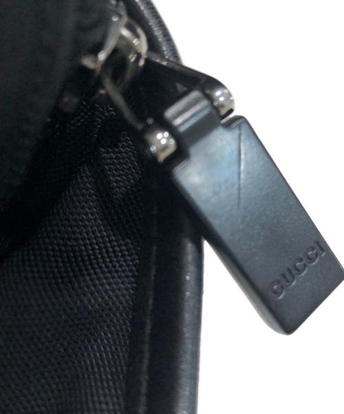 GUCCI（グッチ）GUCCI (グッチ) シェリーラインウエストバッグ ブラックの古着・服飾アイテム