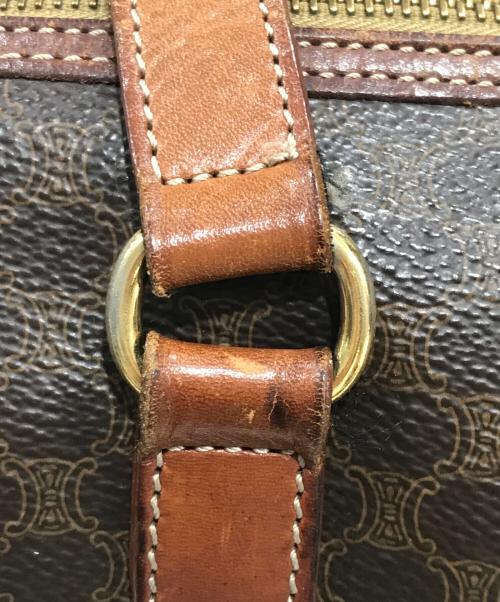 CELINE（セリーヌ）CELINE (セリーヌ) ミニボストンバッグ ブラウンの古着・服飾アイテム