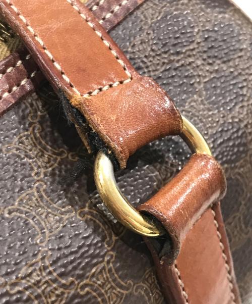 CELINE（セリーヌ）CELINE (セリーヌ) ミニボストンバッグ ブラウンの古着・服飾アイテム