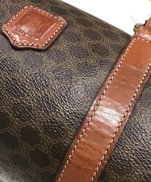 CELINE（セリーヌ）CELINE (セリーヌ) ミニボストンバッグ ブラウンの古着・服飾アイテム