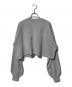 maison de Dolce. (メゾン ド ドルチェ) rosette knit/ロゼットニット グレー サイズ:Free：10000円