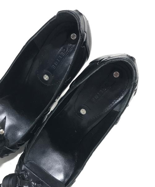 CELINE（セリーヌ）CELINE (セリーヌ) ヒールパンプス ブラック サイズ:35 1/2の古着・服飾アイテム