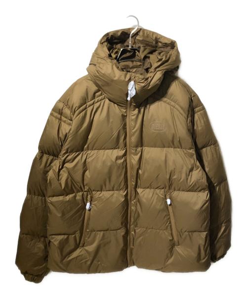 DIESEL（ディーゼル）DIESEL (ディーゼル) NEW STEP OUT ダウンジャケット ブラウン サイズ:Lの古着・服飾アイテム