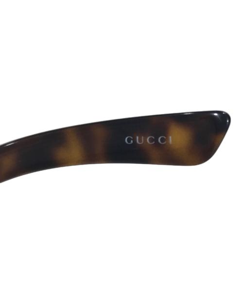 GUCCI（グッチ）GUCCI (グッチ) インターロッキングGサングラス ブラウン サイズ:57□17-130の古着・服飾アイテム