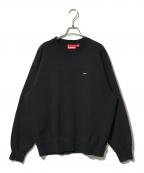 SUPREMEシュプリーム）の古着「スモールボックスロゴクルーネックスウェット」｜ブラック