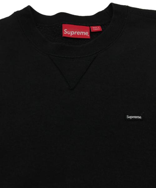 SUPREME（シュプリーム）SUPREME (シュプリーム) スモールボックスロゴクルーネックスウェット ブラック サイズ:Mの古着・服飾アイテム