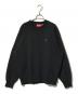SUPREME（シュプリーム）の古着「スモールボックスロゴクルーネックスウェット」｜ブラック
