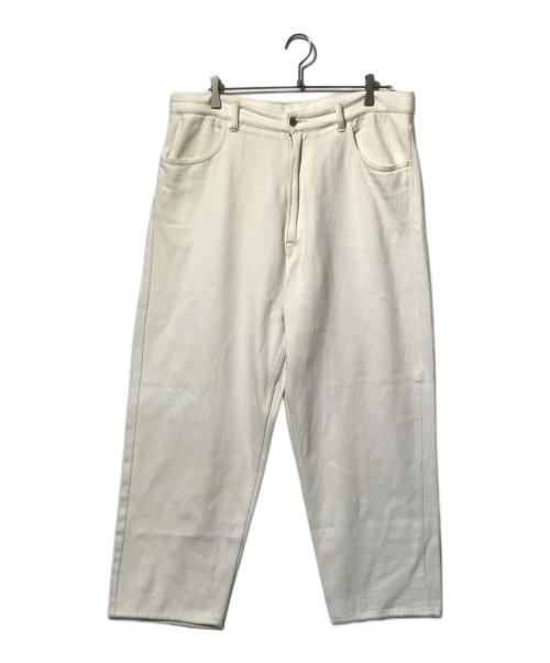 everyone（エブリワン）everyone (エブリワン) soft denim pants ホワイト サイズ:XLの古着・服飾アイテム