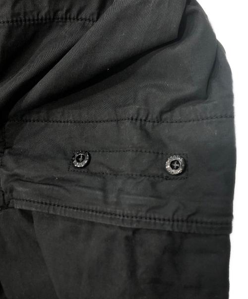 STONE ISLAND（ストーンアイランド）STONE ISLAND (ストーンアイランド) コットンカーゴトラウザーパンツ ブラック サイズ:W40の古着・服飾アイテム