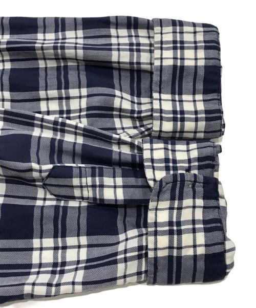POLO RALPH LAUREN（ポロ・ラルフローレン）POLO RALPH LAUREN (ポロ・ラルフローレン) 長袖シャツ ブルー×ホワイト サイズ:ｌの古着・服飾アイテム