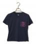 HERMES（エルメス）の古着「CANOE/CARTOUCHE Tシャツ」｜ネイビー