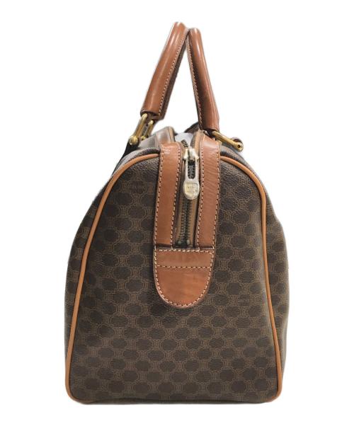 CELINE（セリーヌ）CELINE (セリーヌ) マカダム柄 ボストン バッグ ブラウンの古着・服飾アイテム