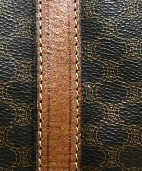 CELINE（セリーヌ）CELINE (セリーヌ) マカダム柄 ボストン バッグ ブラウンの古着・服飾アイテム