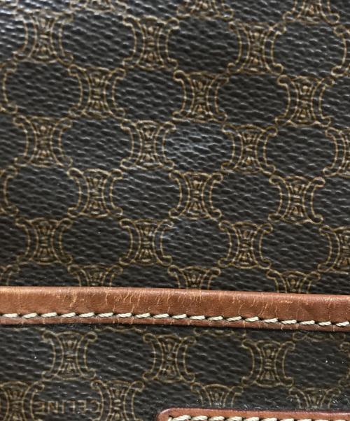 CELINE（セリーヌ）CELINE (セリーヌ) マカダム柄 ボストン バッグ ブラウンの古着・服飾アイテム