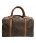 CELINE (セリーヌ) マカダム柄 ボストン バッグ ブラウン：22000円