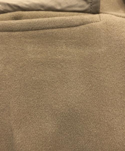 MACPHEE（マカフィー）MACPHEE (マカフィー) パイルメルトン オーバーサイズドコート ブラウン サイズ:34の古着・服飾アイテム