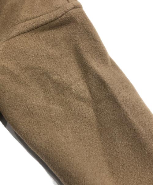 MACPHEE（マカフィー）MACPHEE (マカフィー) パイルメルトン オーバーサイズドコート ブラウン サイズ:34の古着・服飾アイテム