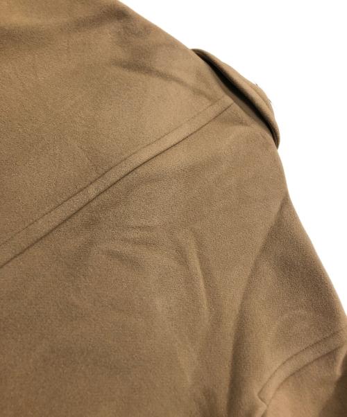 MACPHEE（マカフィー）MACPHEE (マカフィー) パイルメルトン オーバーサイズドコート ブラウン サイズ:34の古着・服飾アイテム