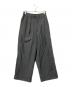 MARKAWARE（マーカウェア）の古着「PLEATED WIDE TROUSERS/スラックス」｜グレー