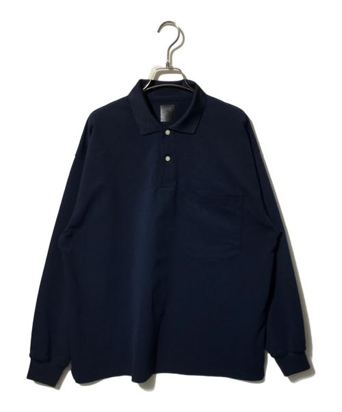 DAIWA PIER39（ダイワ ピア39）DAIWA PIER39 (ダイワ ピア39) テックポロシャツロングスリーブ ネイビー サイズ:Sの古着・服飾アイテム