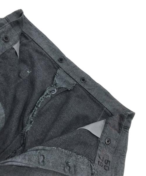 USED（ユーズド）USED (ユーズド) ボタンフライワークパンツ グレー サイズ:表記なしの古着・服飾アイテム