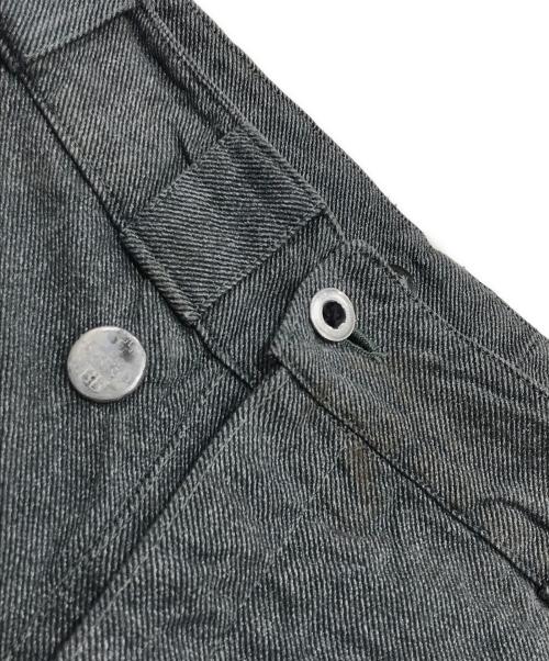 USED（ユーズド）USED (ユーズド) ボタンフライワークパンツ グレー サイズ:表記なしの古着・服飾アイテム