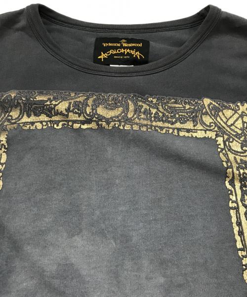 Vivienne Westwood ANGLOMANIA（ヴィヴィアンウエストウッドアングロマニア）Vivienne Westwood ANGLOMANIA (ヴィヴィアンウエストウッドアングロマニア) クルーネックスウェット グレー サイズ:Sの古着・服飾アイテム