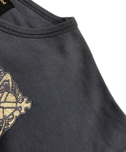 Vivienne Westwood ANGLOMANIA（ヴィヴィアンウエストウッドアングロマニア）Vivienne Westwood ANGLOMANIA (ヴィヴィアンウエストウッドアングロマニア) クルーネックスウェット グレー サイズ:Sの古着・服飾アイテム