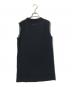 MM6 Maison Margiela (エムエムシックスメゾンマルジェラ) プリントノースリーブカットソー ホワイト×ブラック サイズ:S：9000円