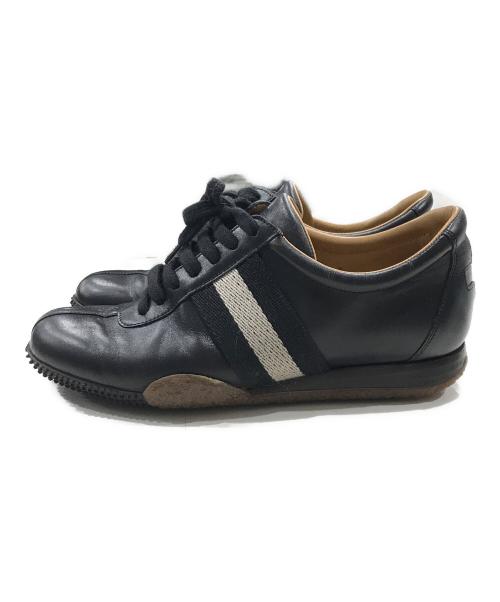 BALLY（バリー）BALLY (バリー) レザーゴルフローカットスニーカー/ローカットスニーカー ブラック サイズ:35 1/2の古着・服飾アイテム