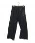 NVRFRGT (ネヴァーフォーゲット) COATING 3D TWISTED WIDE LEG JEANS インディゴ サイズ:2：20000円