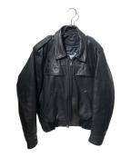 taylor's leatherwearテイラーズレザーウェア）の古着「レザージャケット」｜ブラック