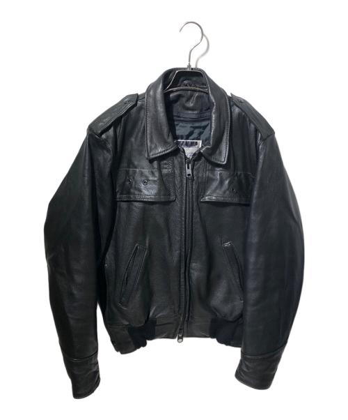 taylor's leatherwear（テイラーズレザーウェア）TAYLOR'S LEATHERWEAR (テイラーズレザーウェア) レザージャケット ブラック サイズ:38の古着・服飾アイテム