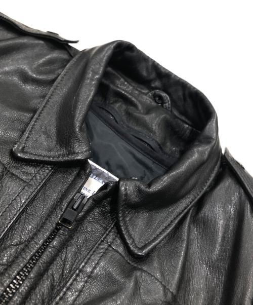 taylor's leatherwear（テイラーズレザーウェア）TAYLOR'S LEATHERWEAR (テイラーズレザーウェア) レザージャケット ブラック サイズ:38の古着・服飾アイテム