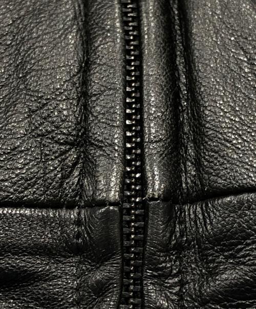 taylor's leatherwear（テイラーズレザーウェア）TAYLOR'S LEATHERWEAR (テイラーズレザーウェア) レザージャケット ブラック サイズ:38の古着・服飾アイテム