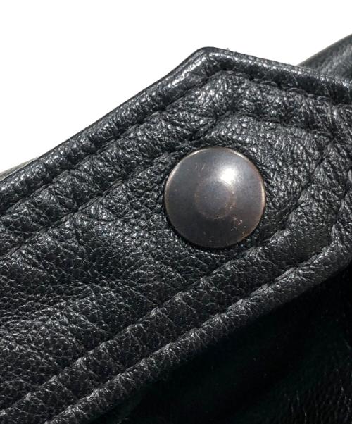 taylor's leatherwear（テイラーズレザーウェア）TAYLOR'S LEATHERWEAR (テイラーズレザーウェア) レザージャケット ブラック サイズ:38の古着・服飾アイテム