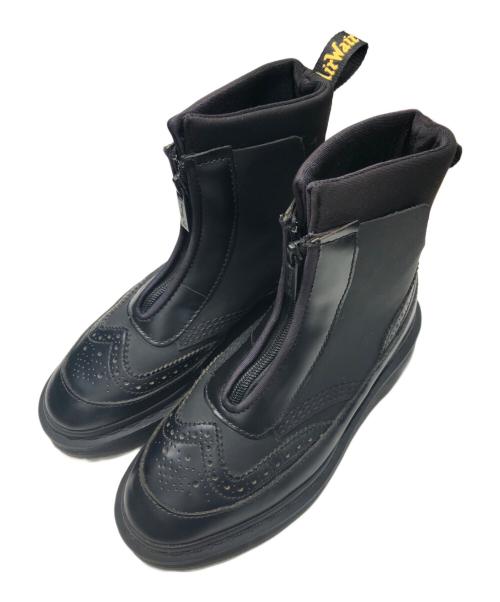 Dr.Martens（ドクターマーチン）Dr.Martens (ドクターマーチン) JEMISON フロントジップブーツ ブラック サイズ:36の古着・服飾アイテム