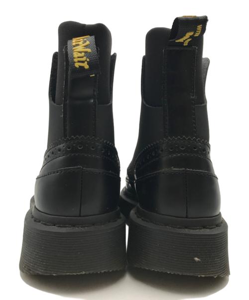 Dr.Martens（ドクターマーチン）Dr.Martens (ドクターマーチン) JEMISON フロントジップブーツ ブラック サイズ:36の古着・服飾アイテム