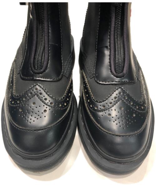 Dr.Martens（ドクターマーチン）Dr.Martens (ドクターマーチン) JEMISON フロントジップブーツ ブラック サイズ:36の古着・服飾アイテム