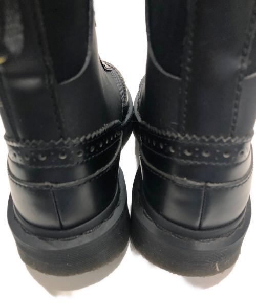 Dr.Martens（ドクターマーチン）Dr.Martens (ドクターマーチン) JEMISON フロントジップブーツ ブラック サイズ:36の古着・服飾アイテム