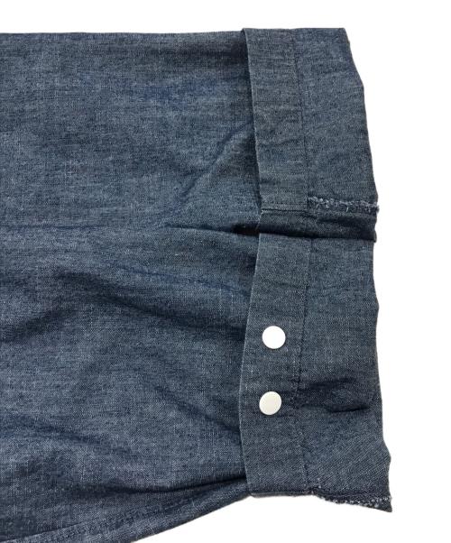 STONE ISLAND（ストーンアイランド）STONE ISLAND (ストーンアイランド) CHAMBRAY CANVAS デニムジャケット インディゴ サイズ:Mの古着・服飾アイテム