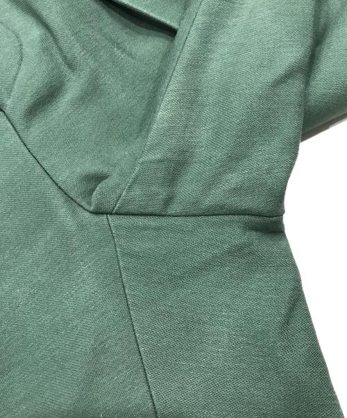 NEAT（ニート）NEAT (ニート) ツータックパンツ グリーン サイズ:W44の古着・服飾アイテム