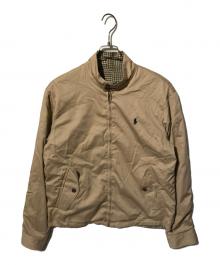 POLO RALPH LAUREN（ポロ・ラルフローレン）の古着「リバーシブルスイングトップ」｜ベージュ