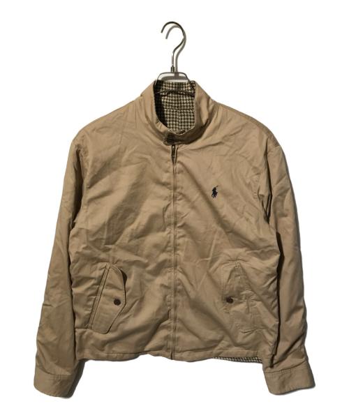 POLO RALPH LAUREN（ポロ・ラルフローレン）POLO RALPH LAUREN (ポロ・ラルフローレン) リバーシブルスイングトップ ベージュ サイズ:Mの古着・服飾アイテム